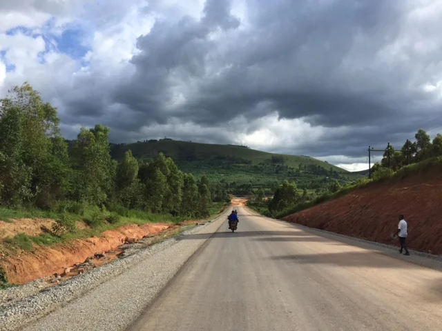Road in Uganda