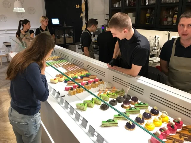 Desserts in Kyiv, Ukraine