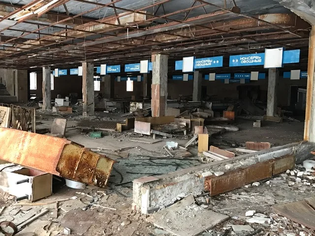 Remanence of one of the best supermarkets in Soviet Times