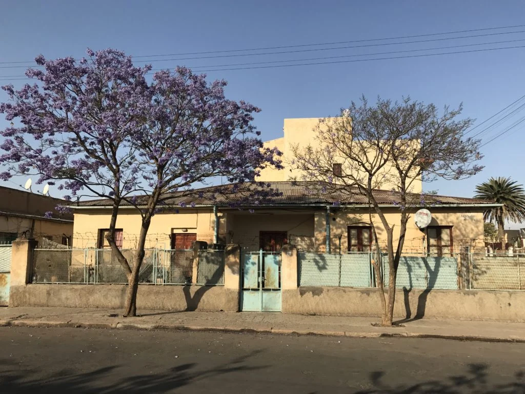 The suburbs of Asmara, Eritrea