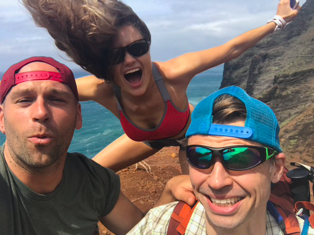Peter Santenello and crazy people around in Kauai