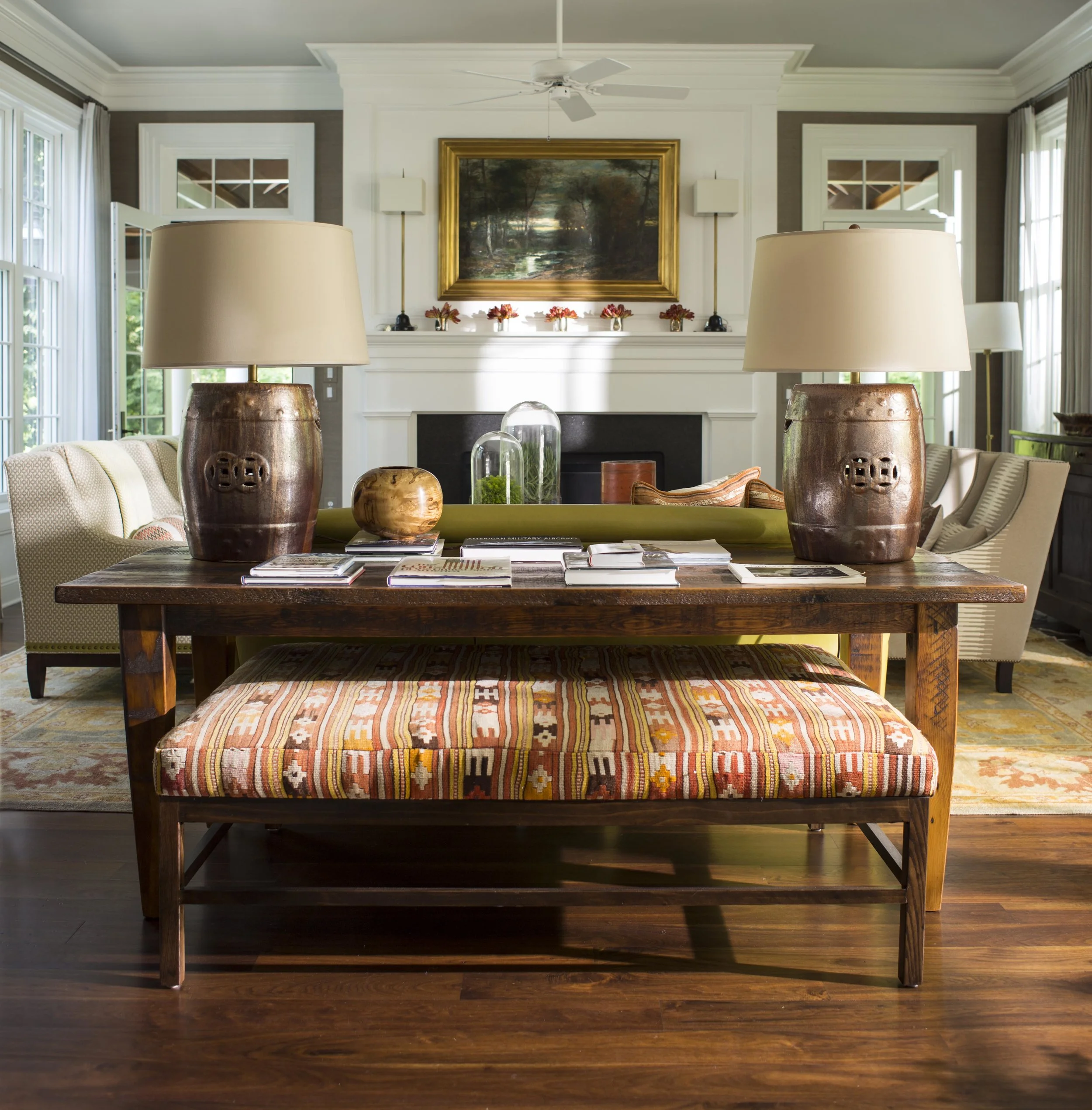 Family Room Ottoman