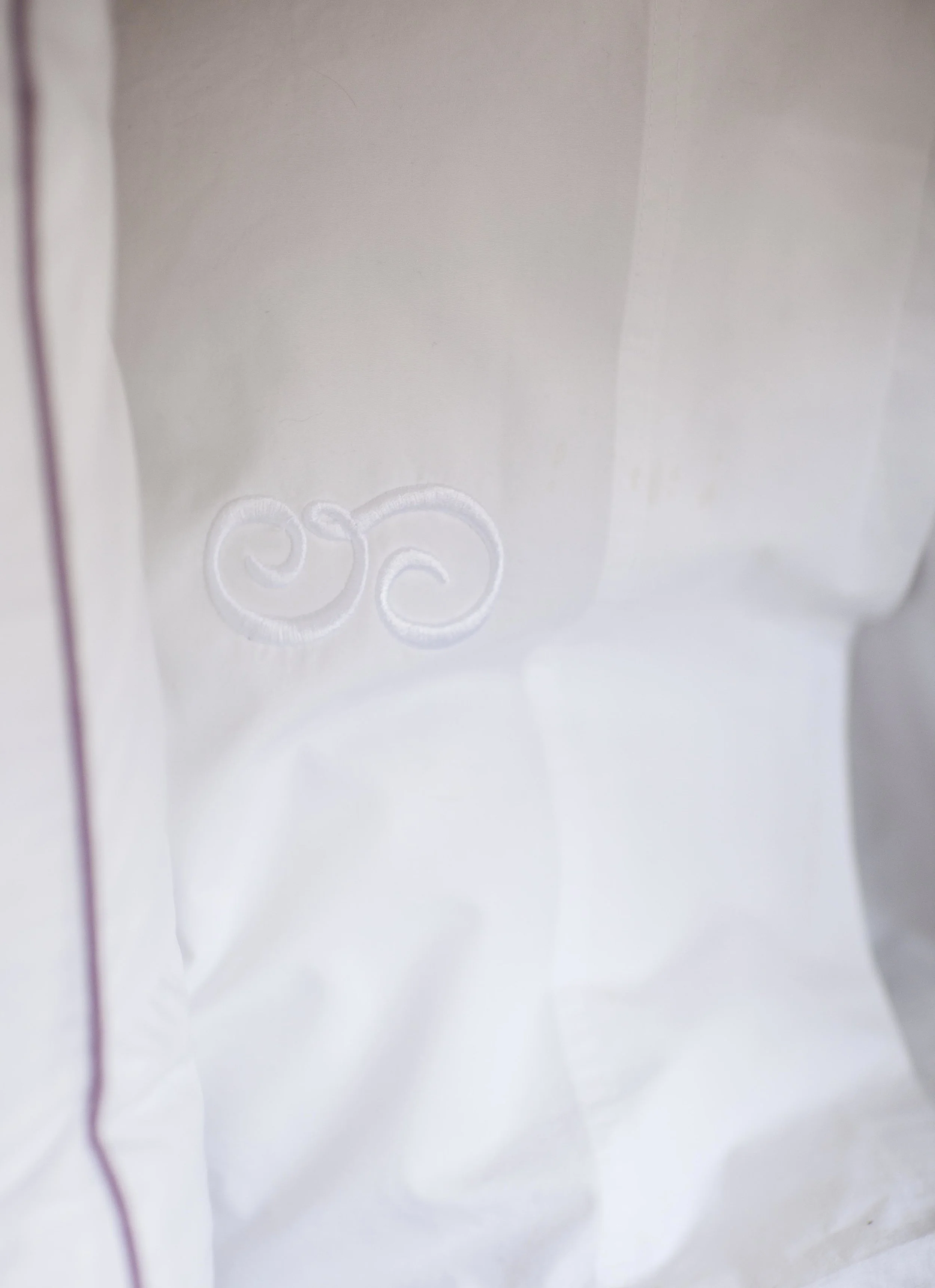Detail shot of Monogram