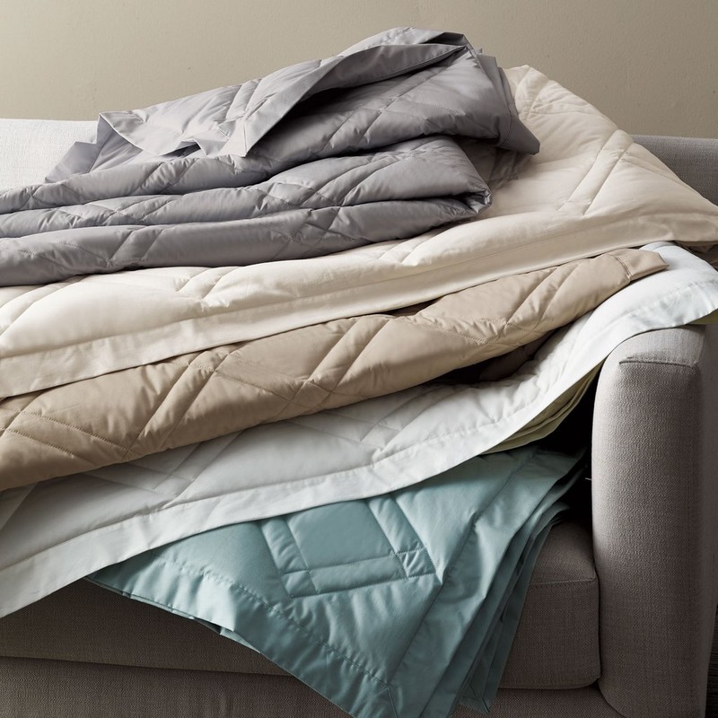 Here is my favorite down blanket we use over and over again for clients.