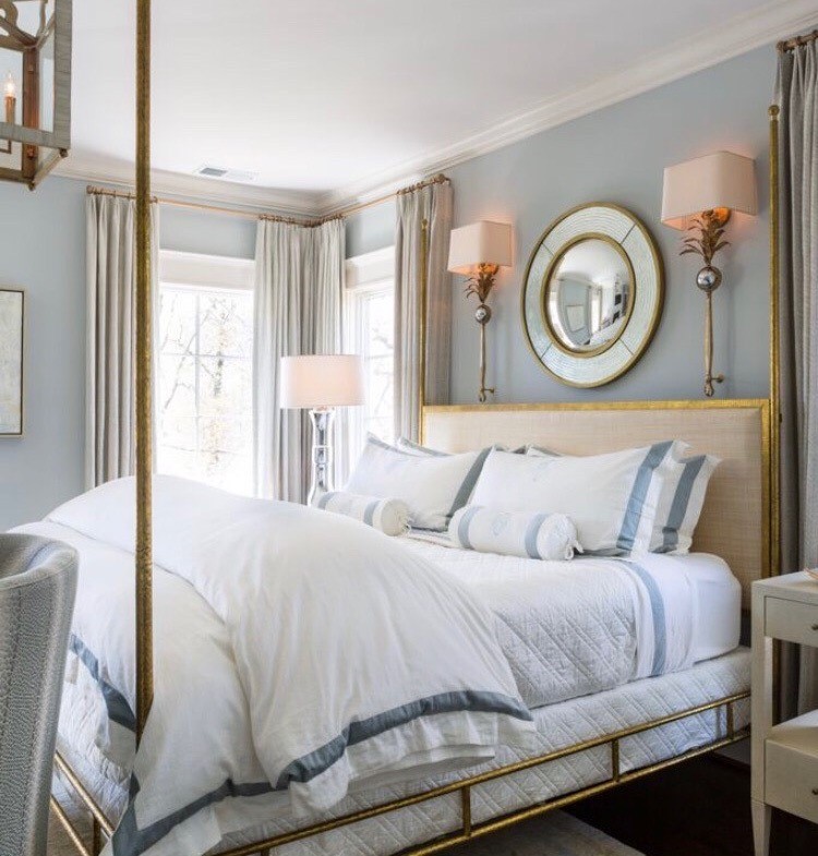 Keep your duvet folded in thirds at the foot of your bed when not being used