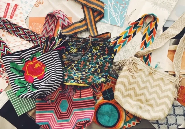 Some of our Chila bags in the SCW retail store