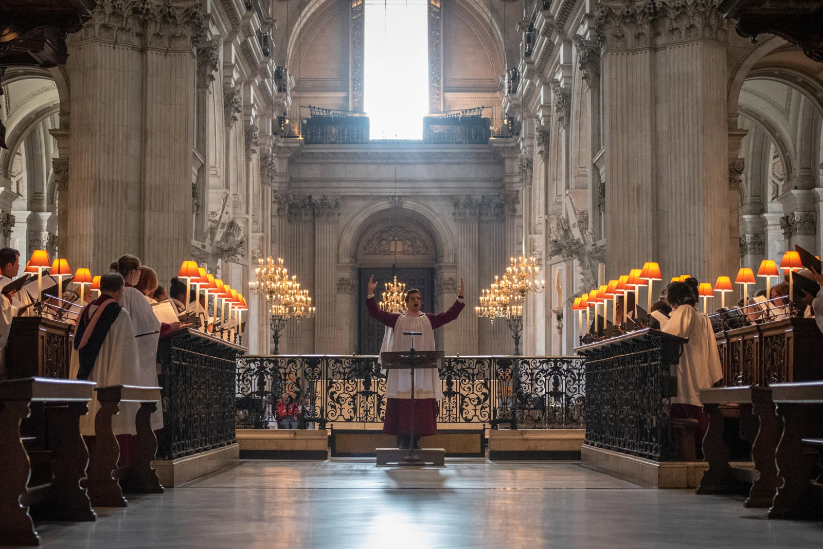 Conductor in residence, St. Paul’s Cathedral-London; August 2019. Blair Jarvis Photography