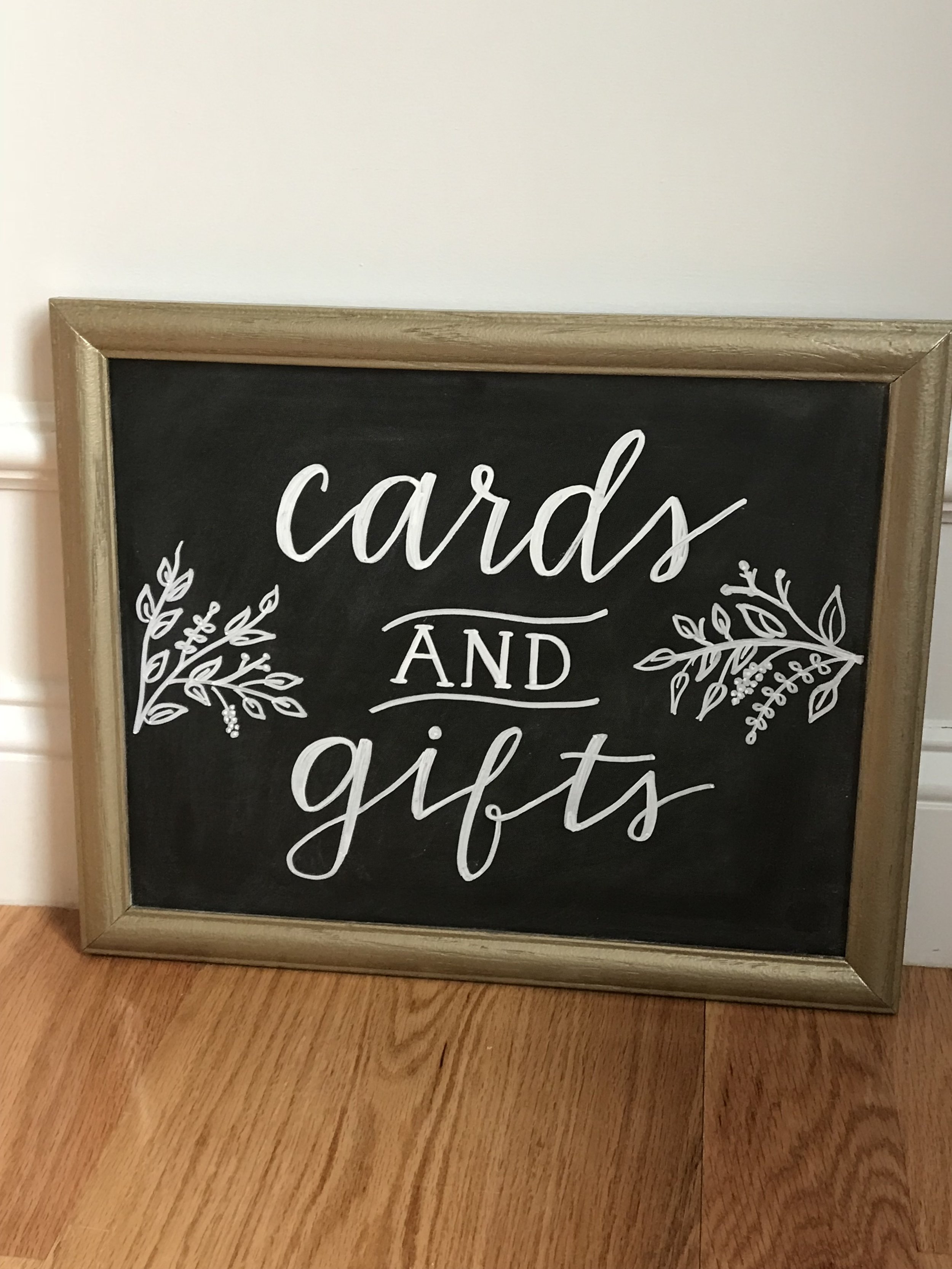 Chalkboard Cards and Gifts