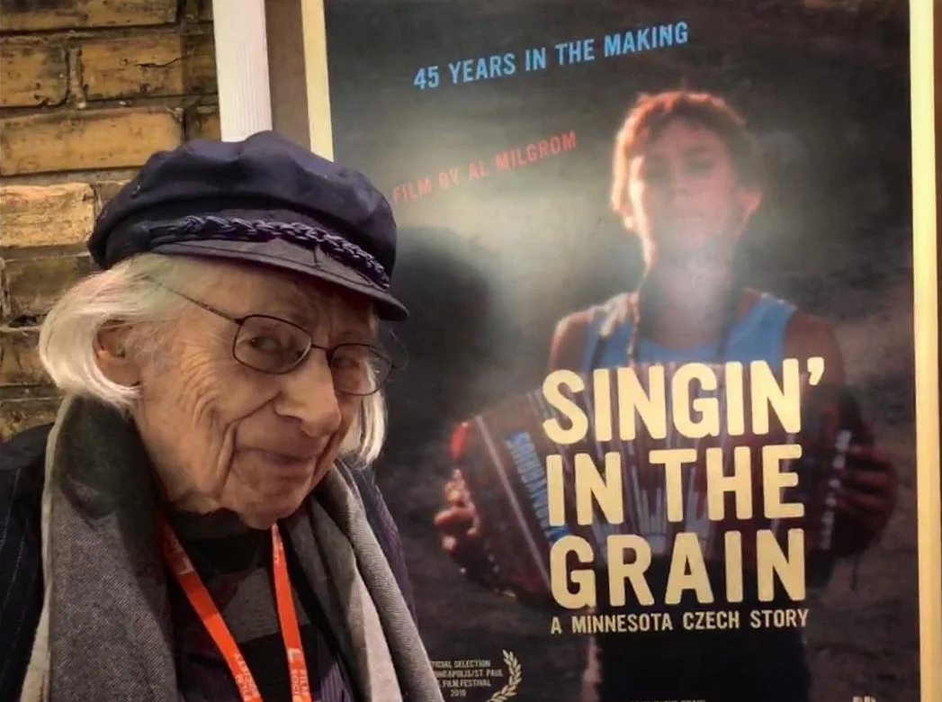 Milgrom at the premiere of his documentary “Singin’ in the Grain: A Minnesota Czech Story”
