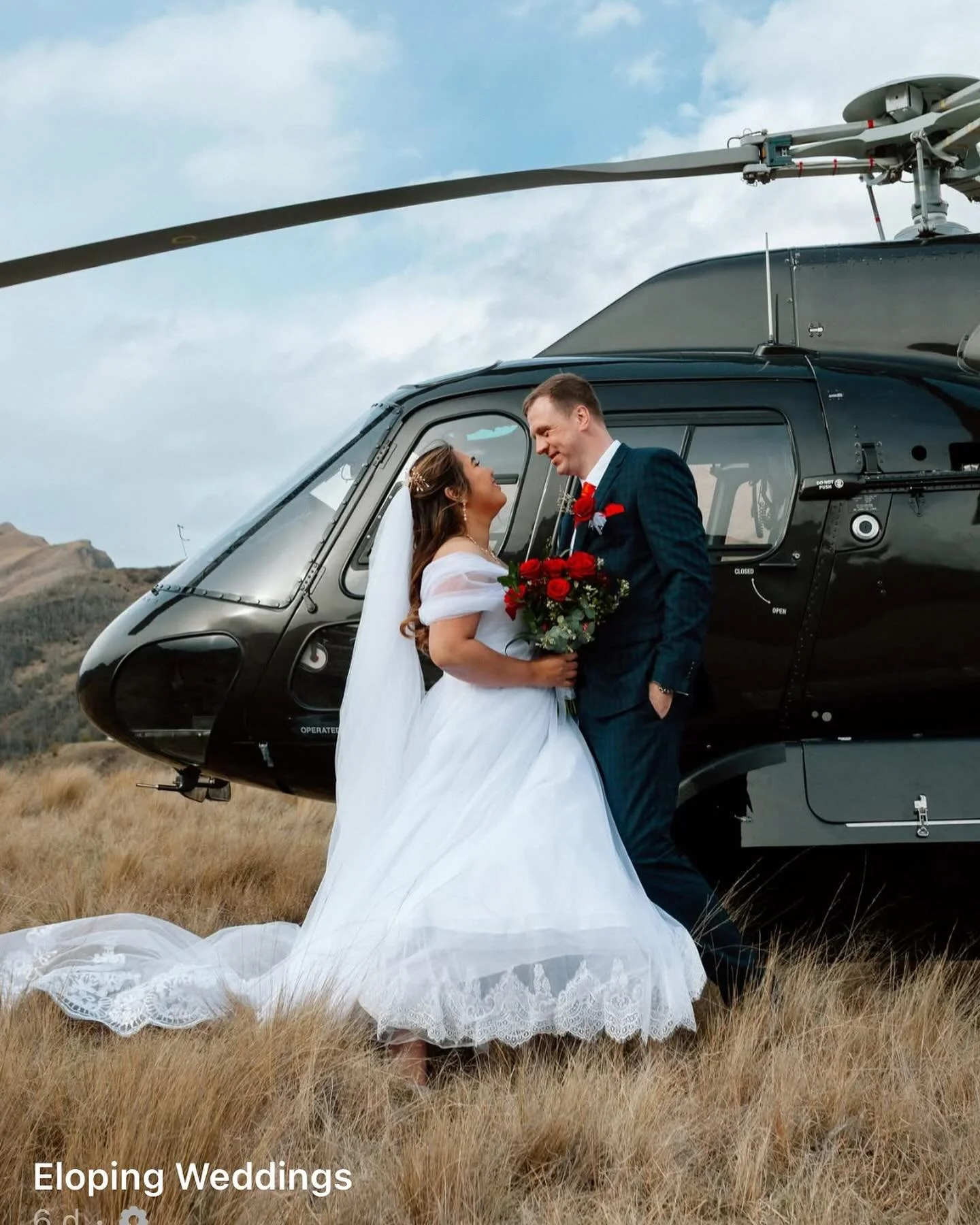 The weather came clear for my brides eloping wedding.
Just the two of them💕 
..
.
.