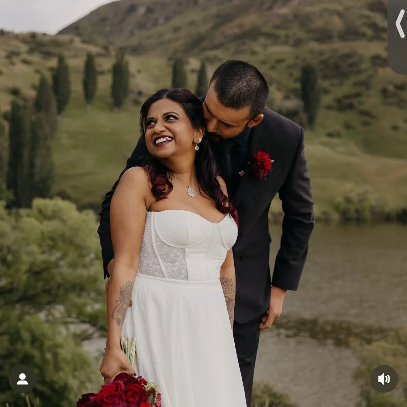 Just the two of them having a romantic Destination wedding.
.
.
.