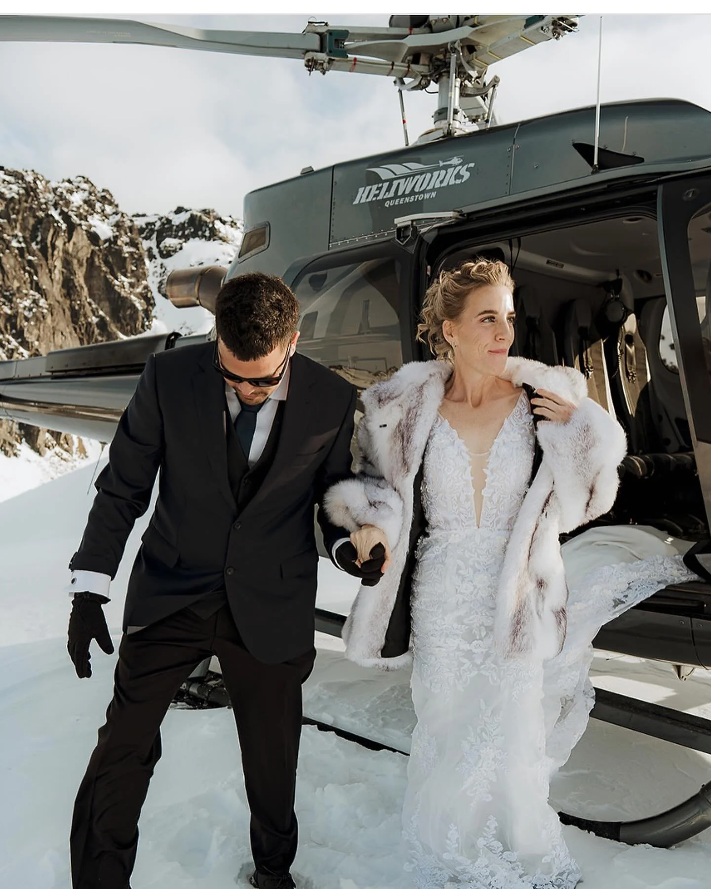 Aussies doing a heli wedding. Just the immediate family.
.
.
.