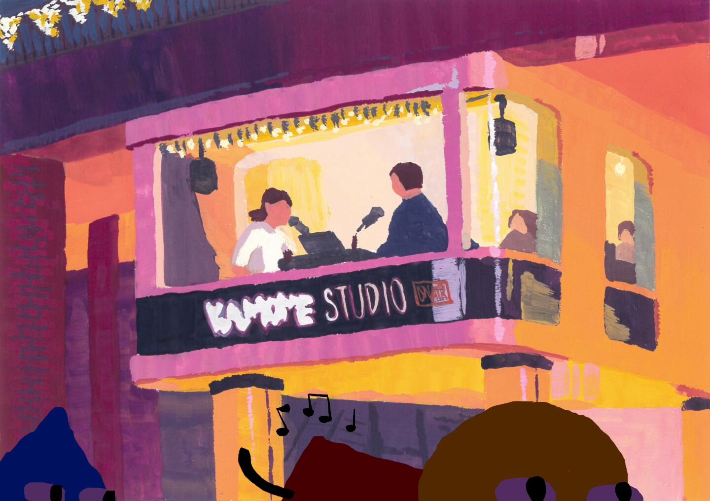 Kamome Studio

DJ station at the Amu Plaza in Nagasaki

#nagasaki #gouache #japan #music #illustration #seagull