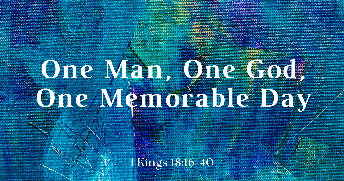 One Man One God One Memorable Day.png