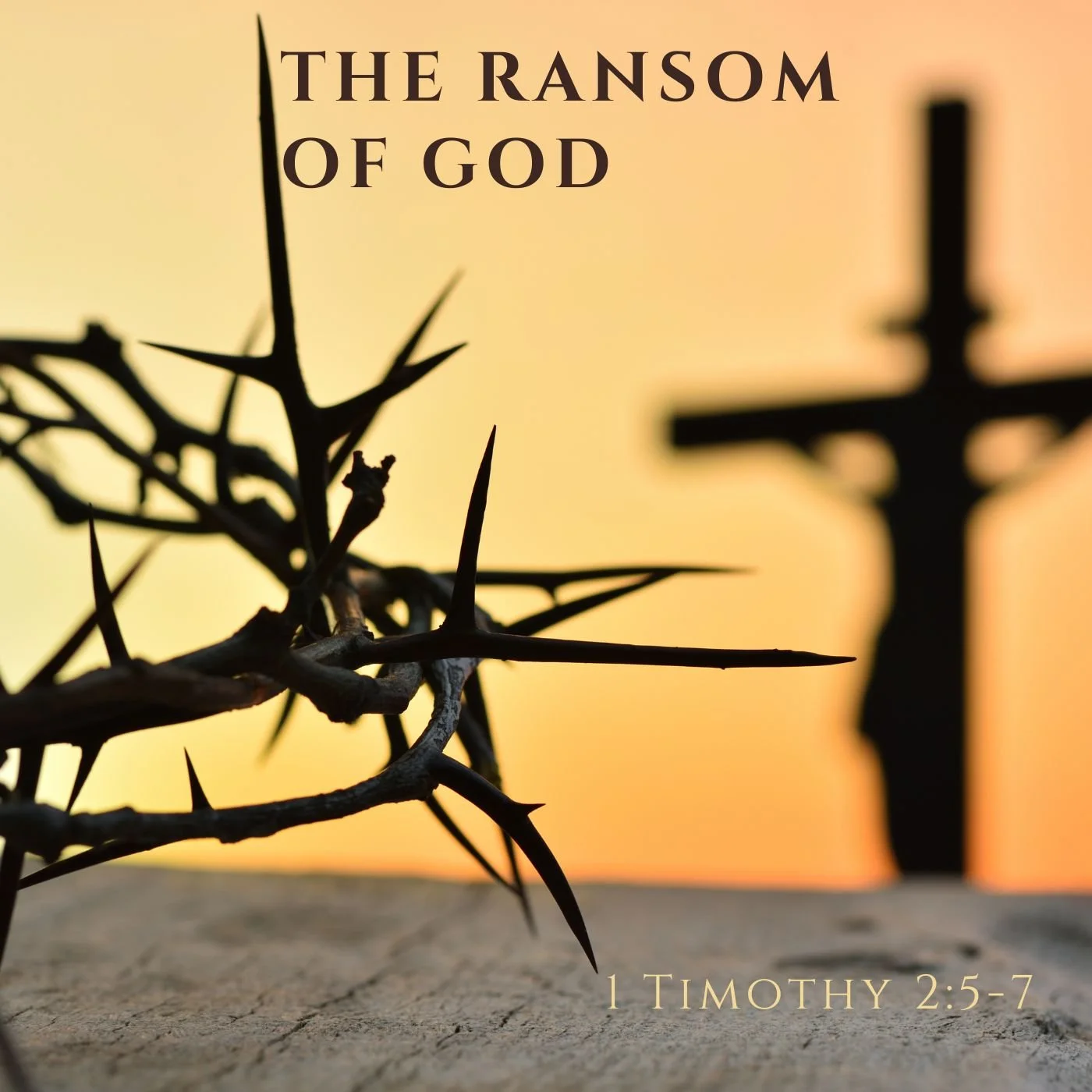 April 20, 2025 | The Ransom of God (Part B)
