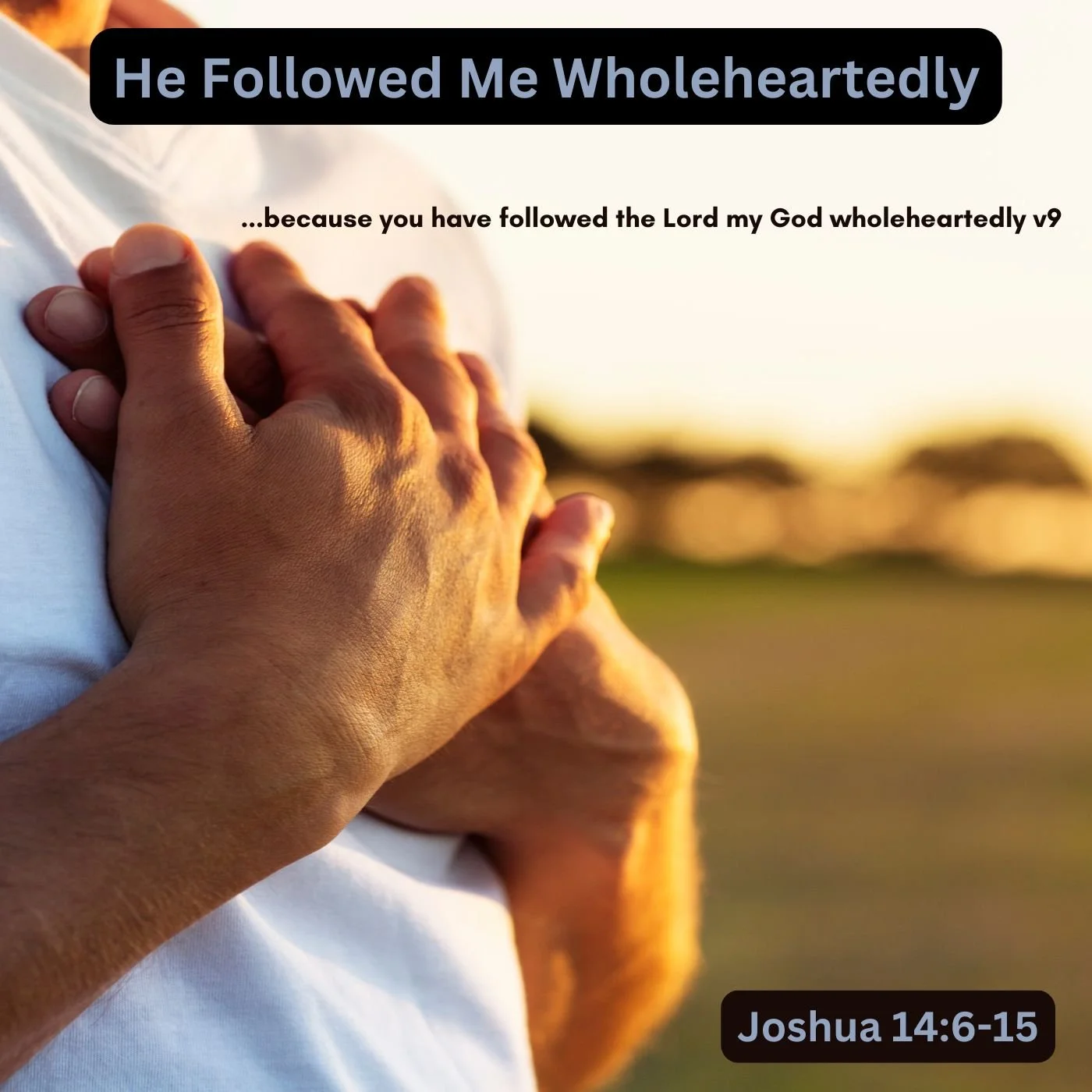 He Followed Me Wholeheartedly (Part 2)