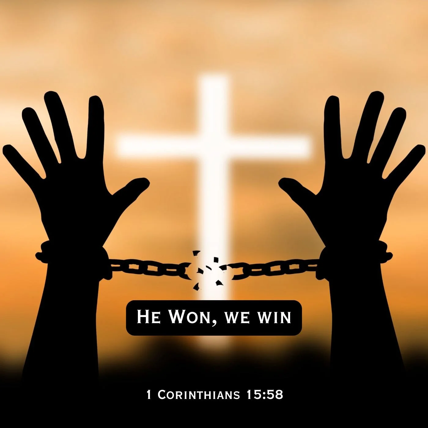 He Won, We Win