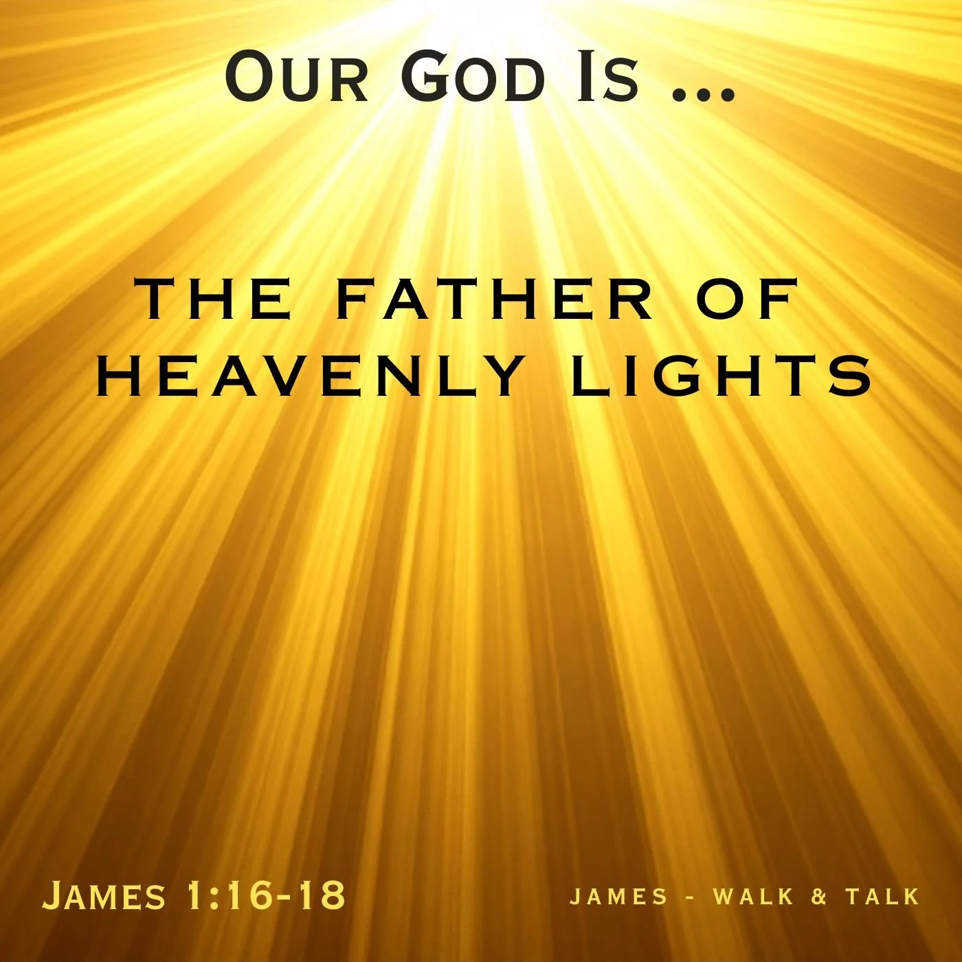 Our God Is ... 