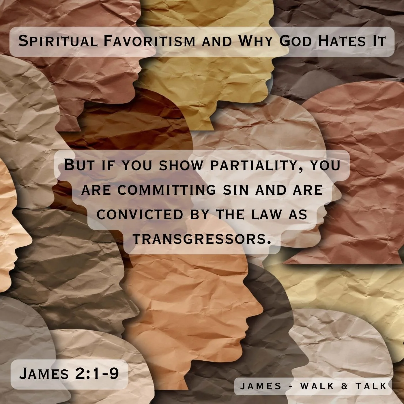 Play Spiritual Favoritism and Why God Hates It - Part B