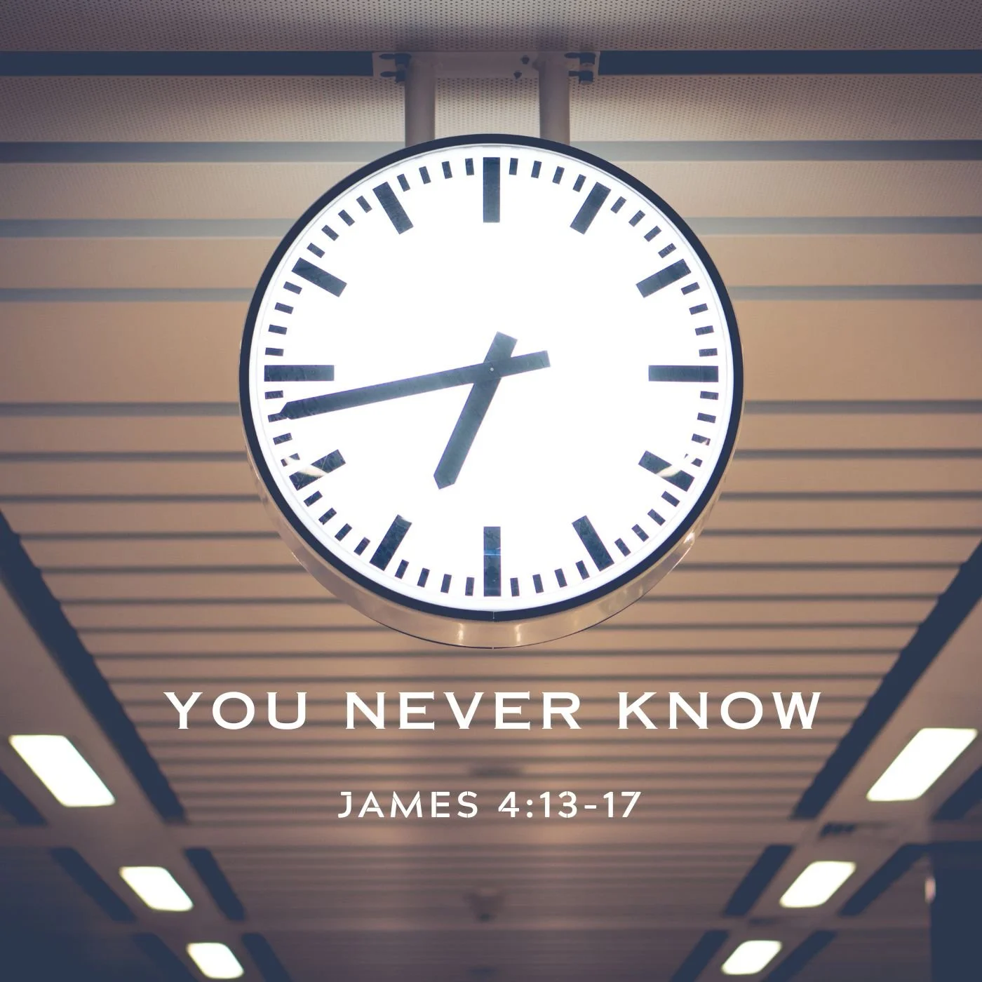 You Never Know - Part A