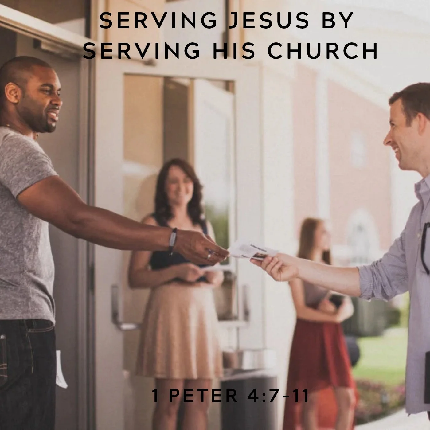 Serving Jesus by Serving His Church