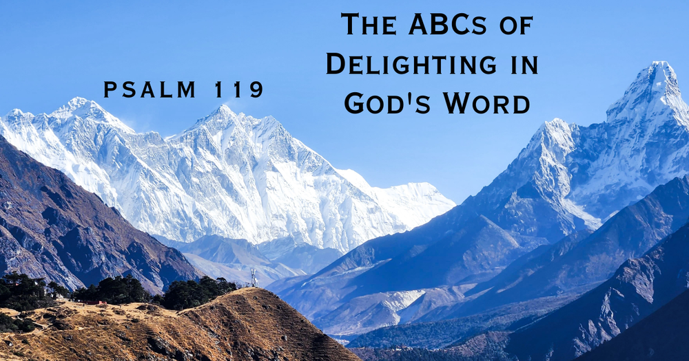 The ABCs of Delighting in God's Word - Psalm 119 - Part A — The Journey