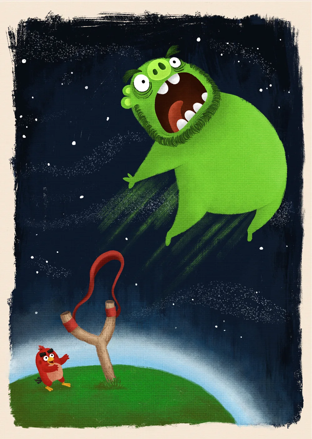 Red's Painting Series