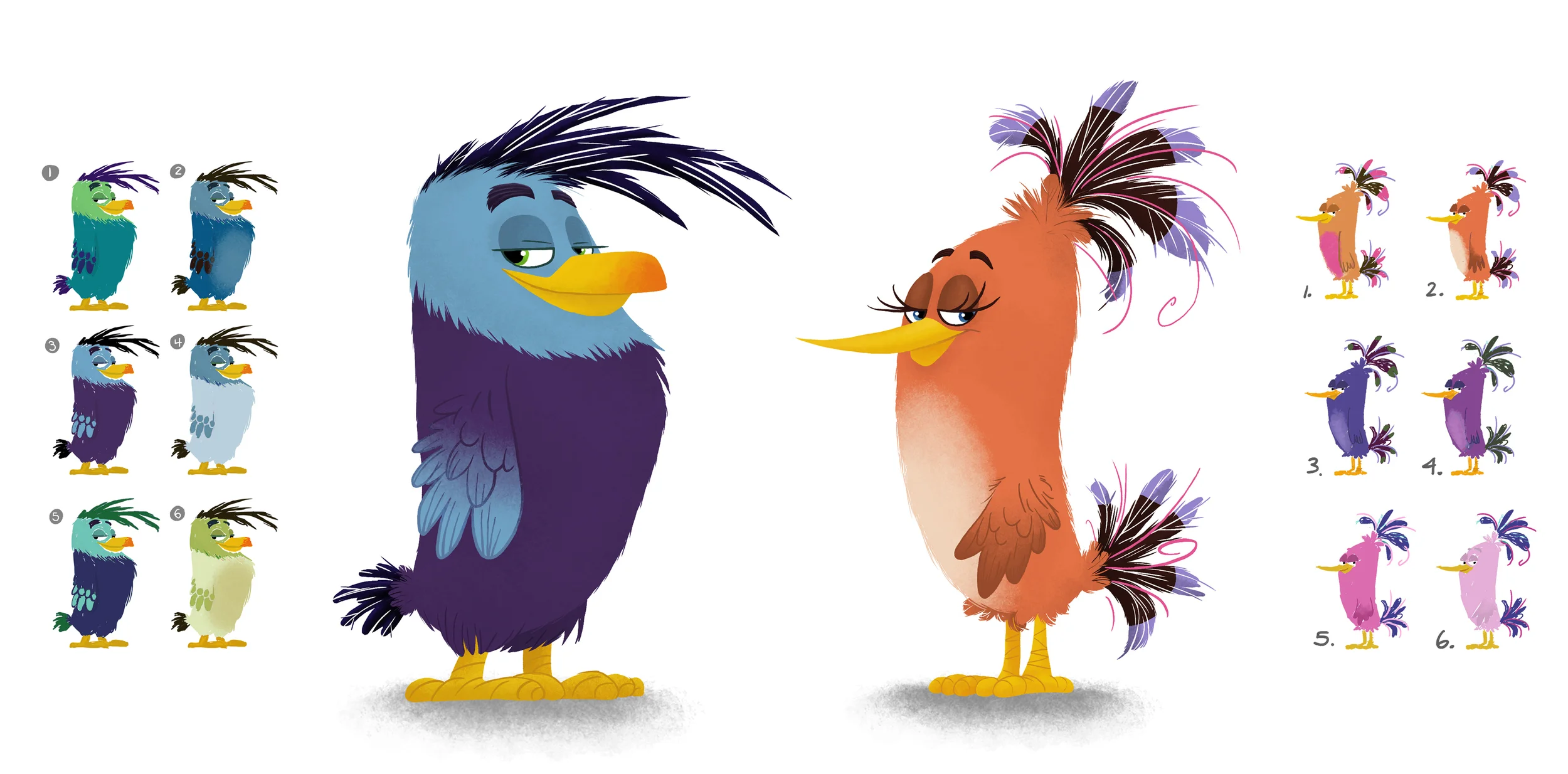 Handsome Bird & Picnic Girl