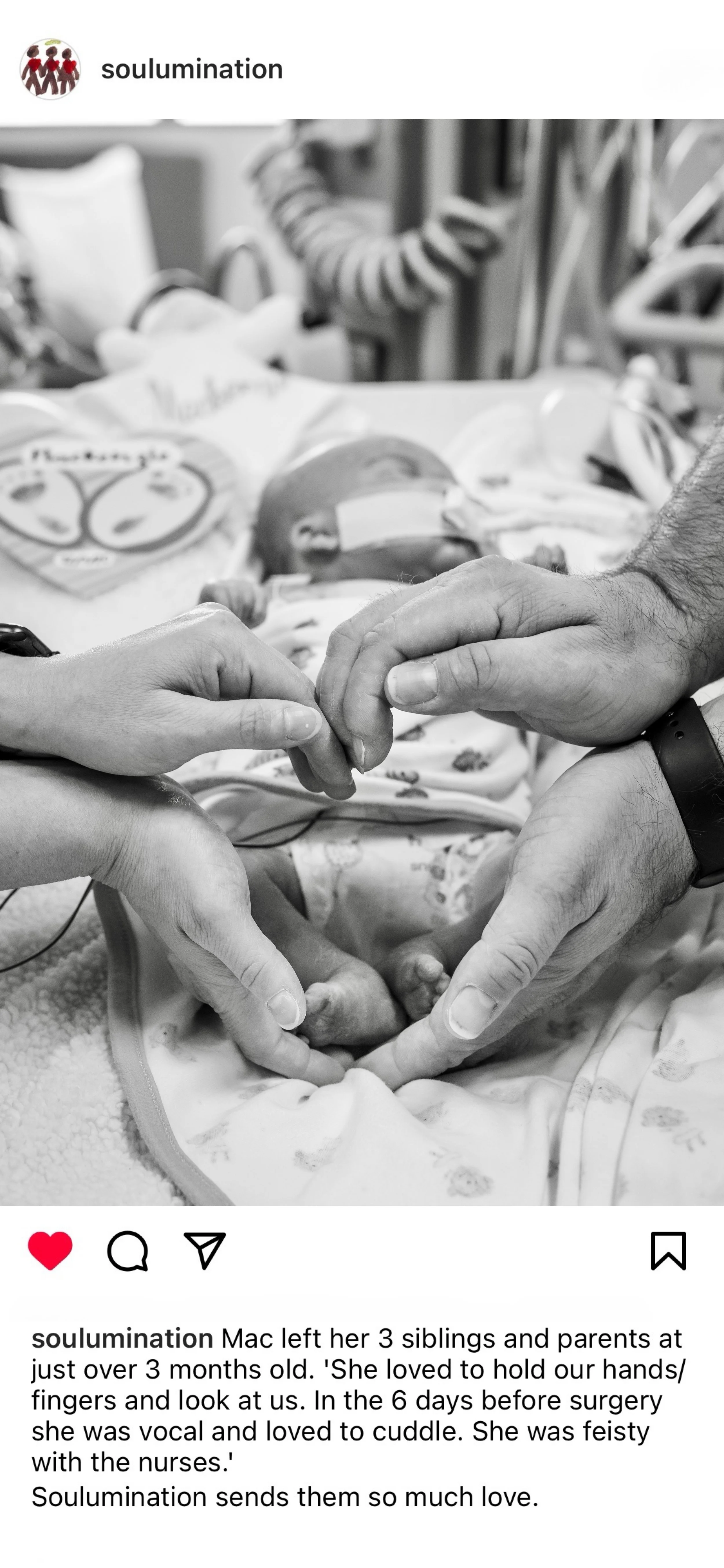  Research into end of life photography as an aid to the grieving has been published in medical journals, and has been shown to help people process their profound grief.   “We look at his nose, and he’s got the same nose as the other kids, his hair. A