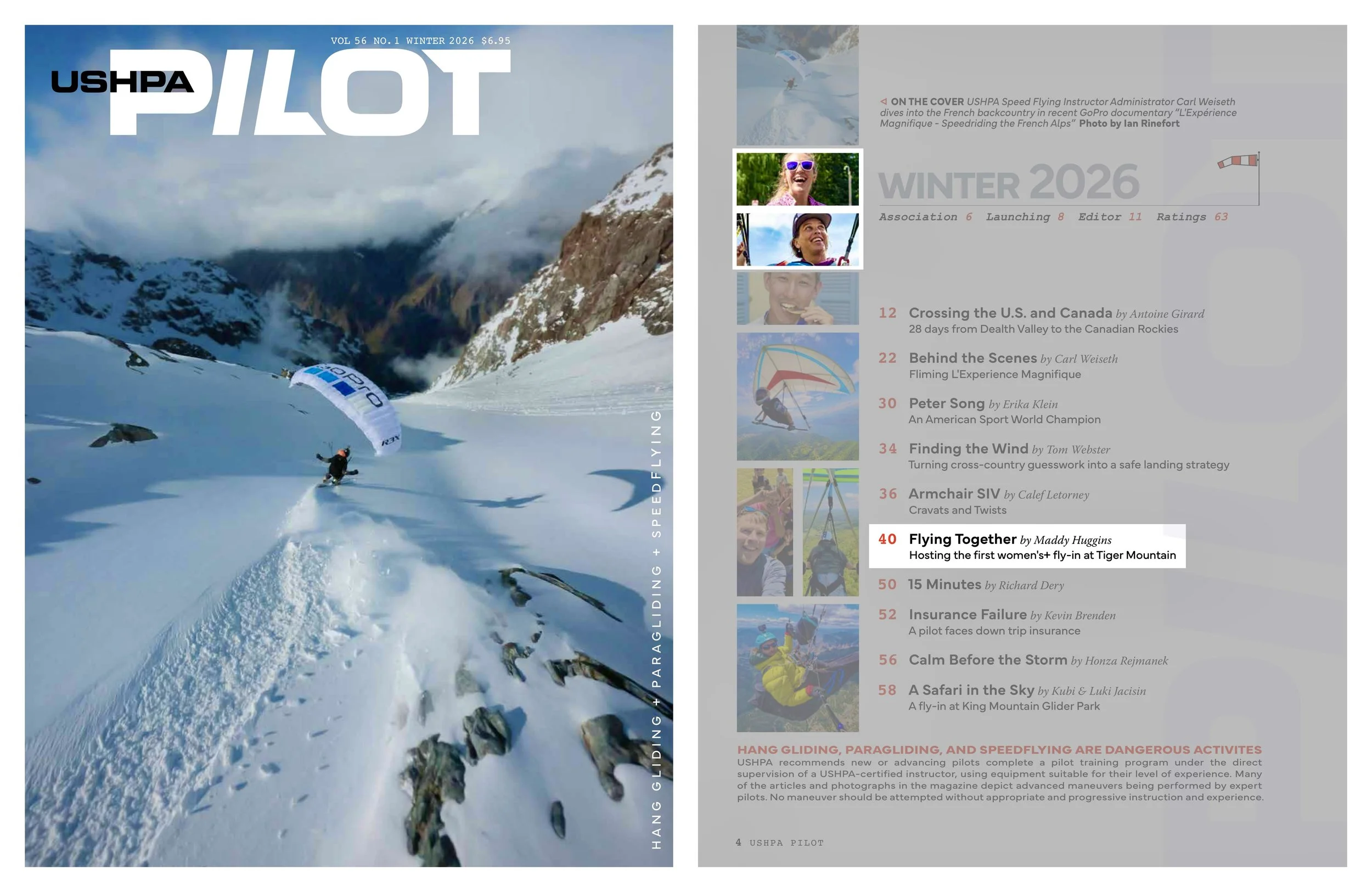 USHPA Pilot Magazine  |  Winter 2026