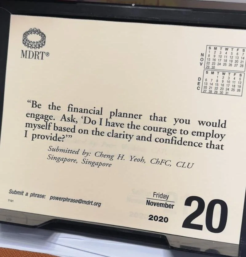 MDRT Power Phase Features