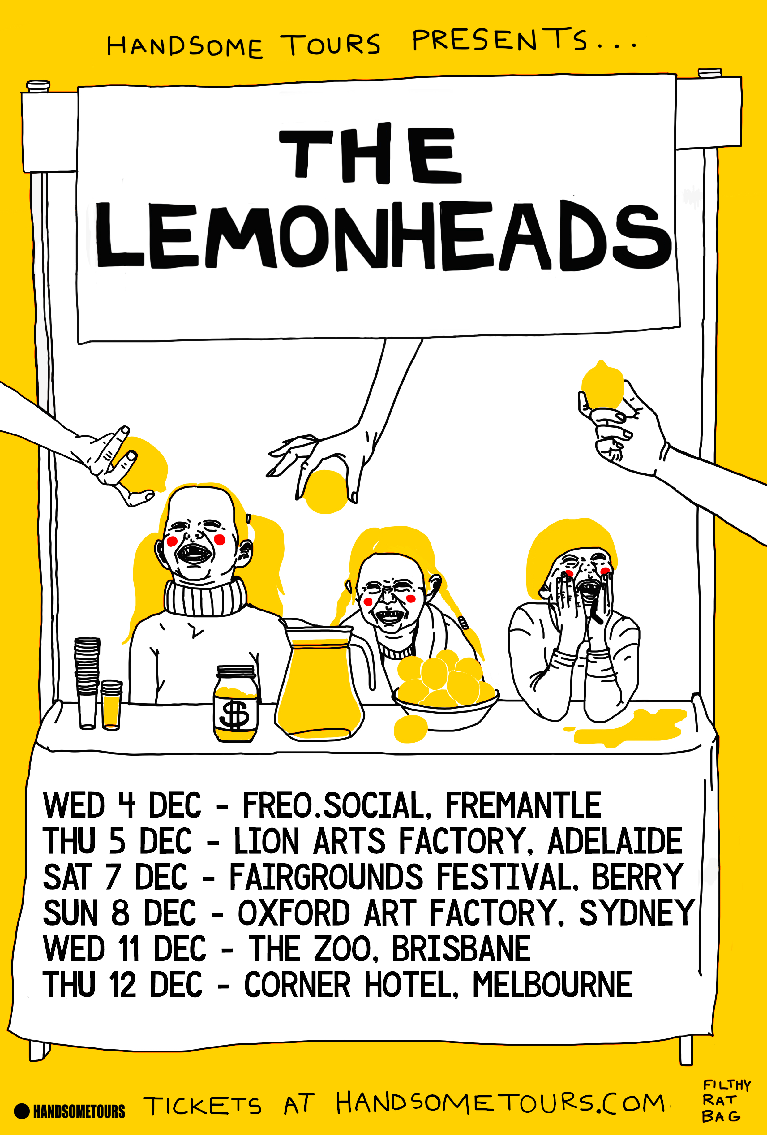 lemonheads tour halifax