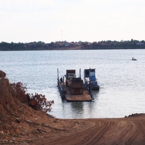 The ferry we took en route to Ban Tok Ong Keo.