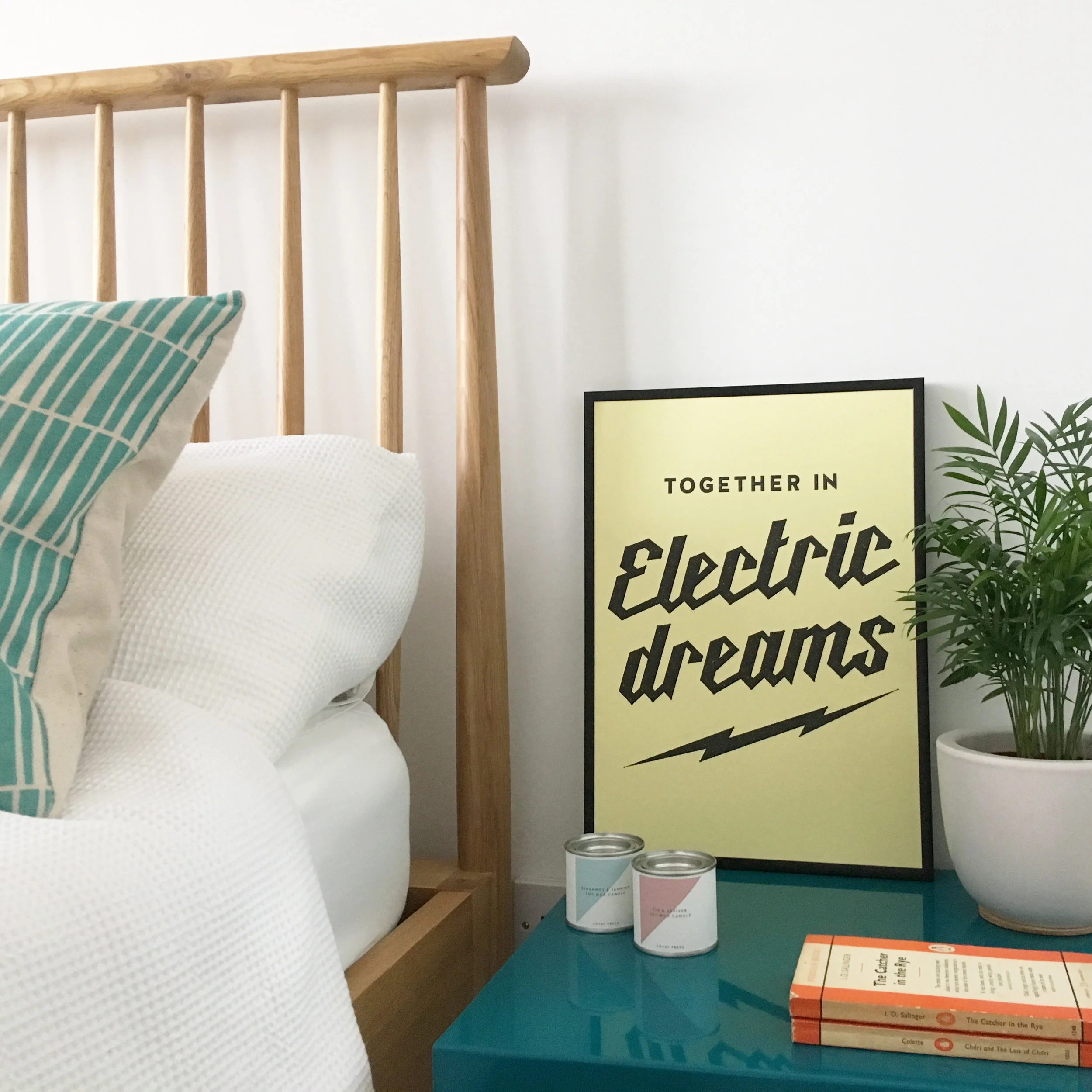 Together in Electric Dreams Typographic Print