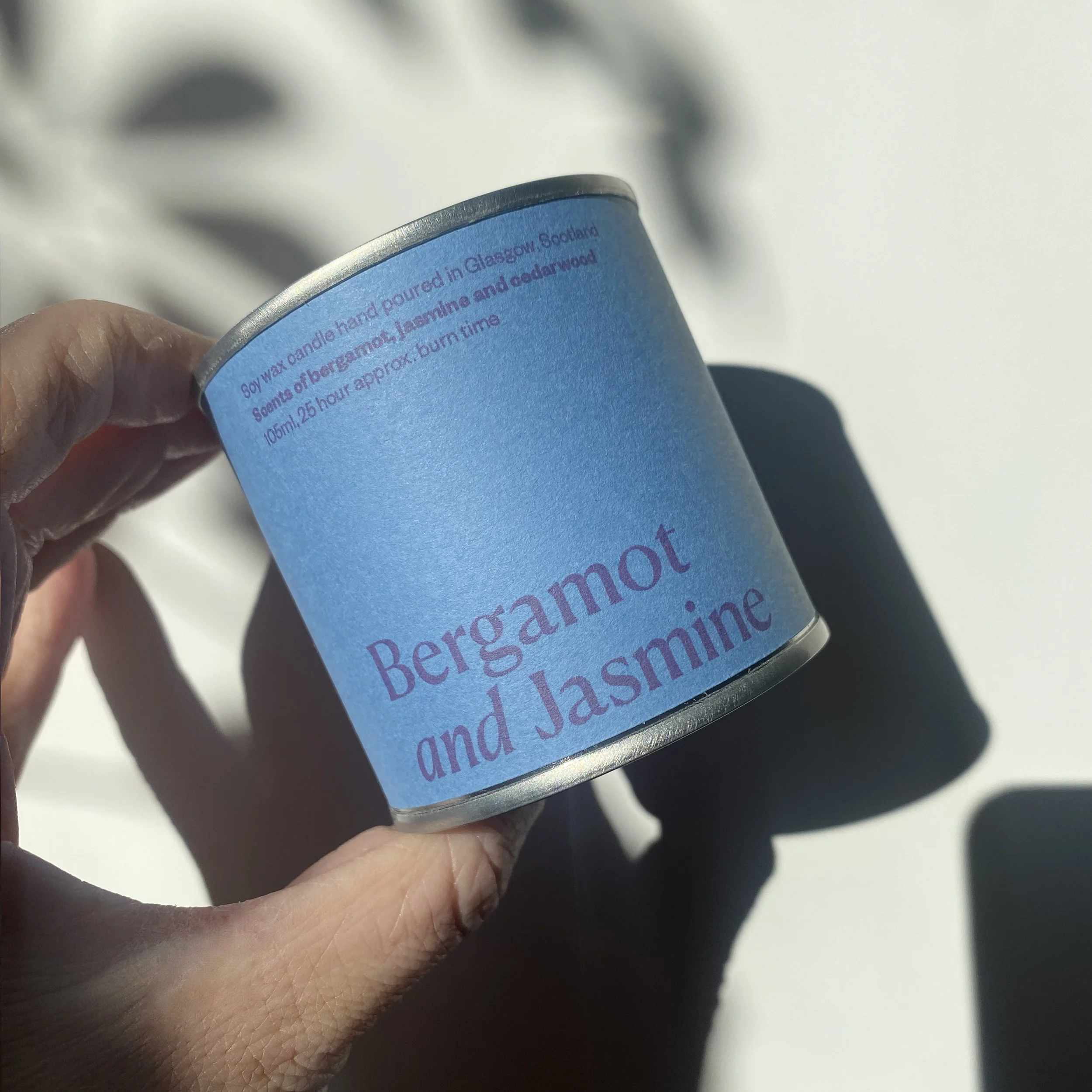 Mother's Day limited edition Bergamot & Jasmine candle tin