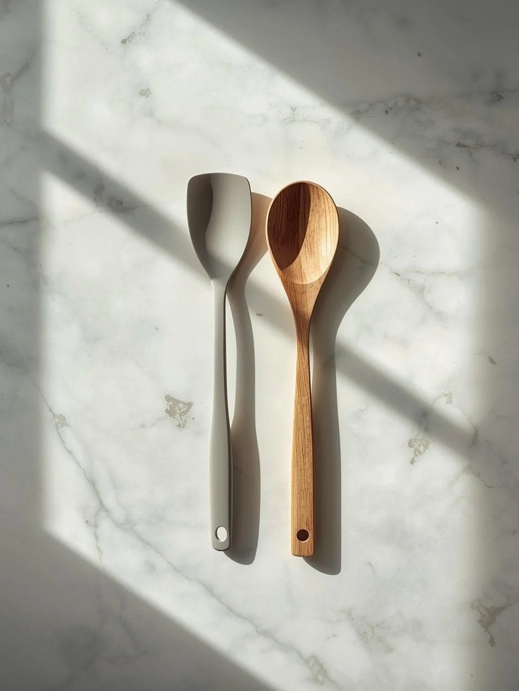 Silicone Spatula vs Wooden Spoon