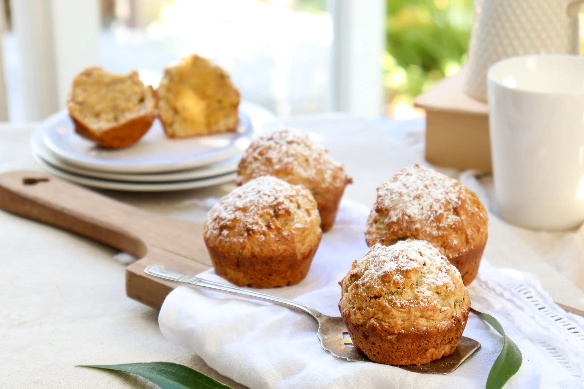 BEST Banana Coconut Muffins — Stripes & Willows