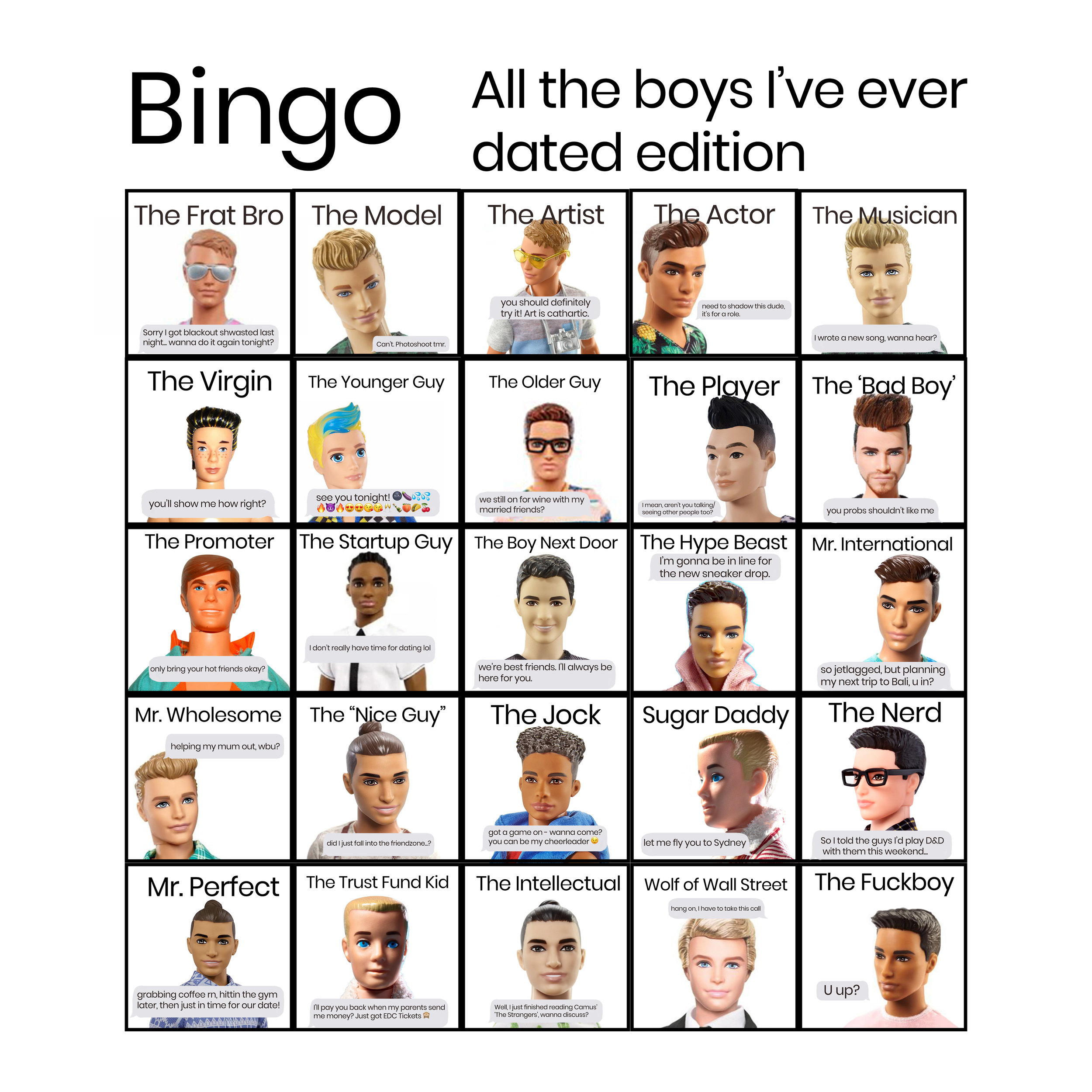 Bingo Dating Edition: Boys Edition (2019)