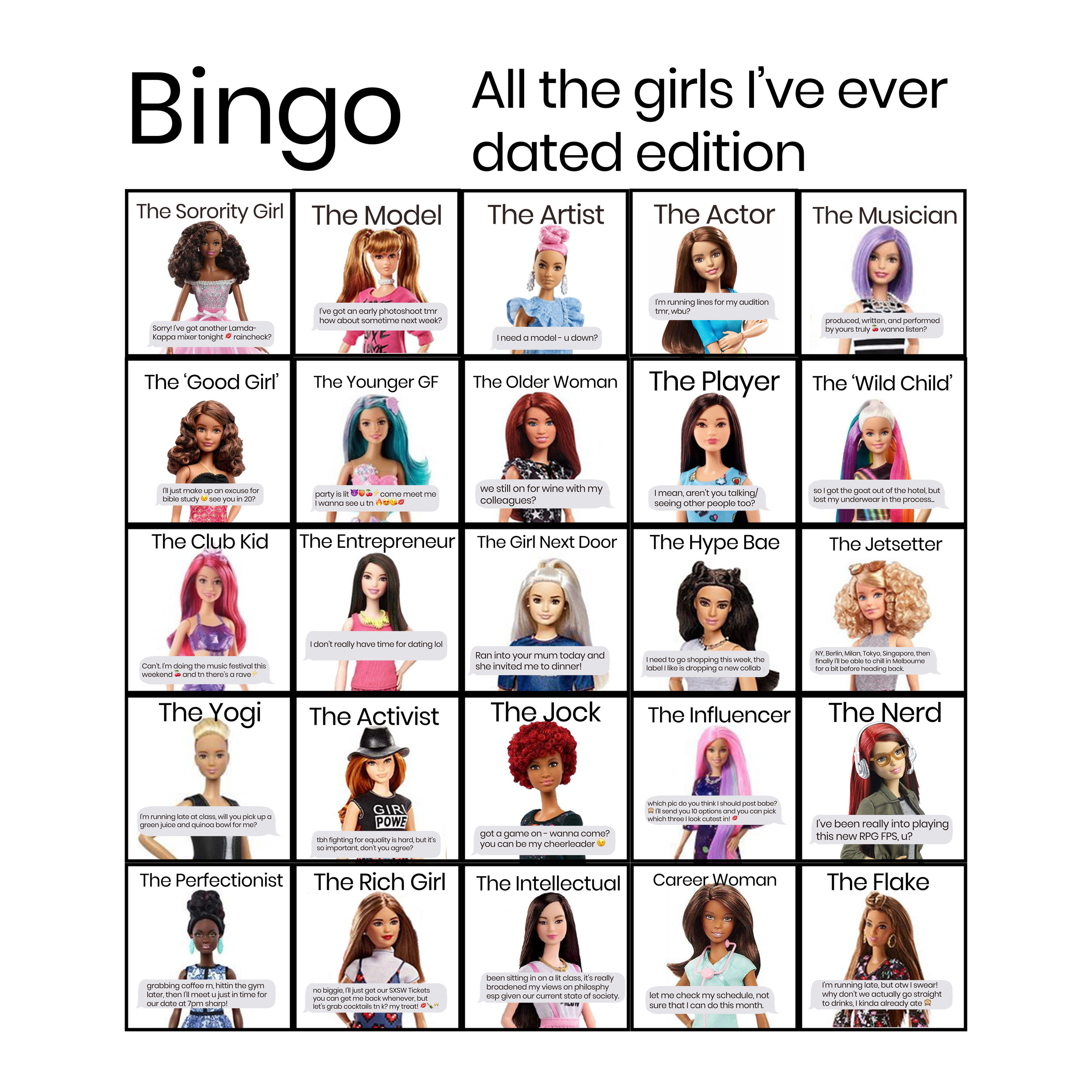 Bingo Dating Edition: Girls Edition (2019)
