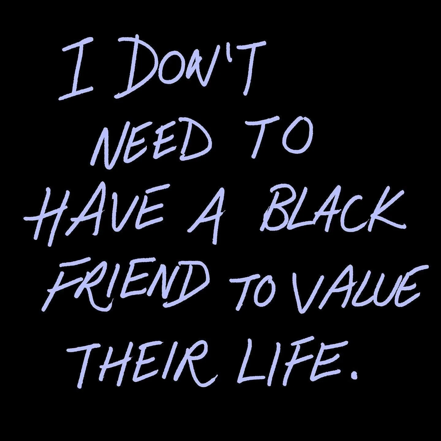 Black Lives Matter and this was a thought I had as I kept seeing people questioning allies or why non Black people would be supporting BLM.

I&rsquo;ve been asked before why do I care about the #blacklivesmatter protests over in America since I&rsquo