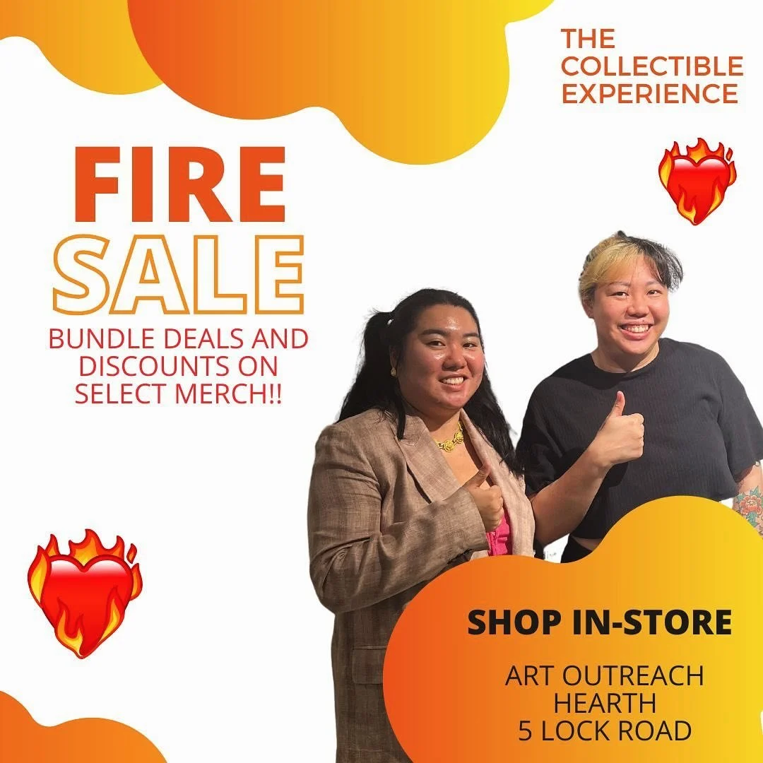 🚨 ‼️ 🔥IT&rsquo;S A FIRE SALE🔥‼️🚨 

Selected merchandise will be on discount and we have some very special bundles for sale only in store tomorrow for our last day! We will conclude the sale when all related items are sold out or our roundtable di
