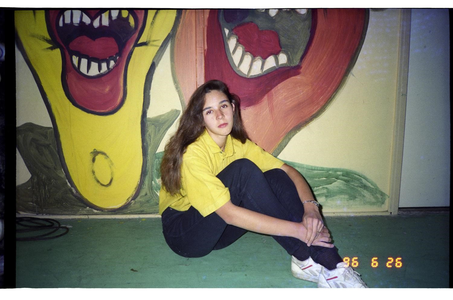 My friend Vlada, Kaplice, Czech Republic, 1996