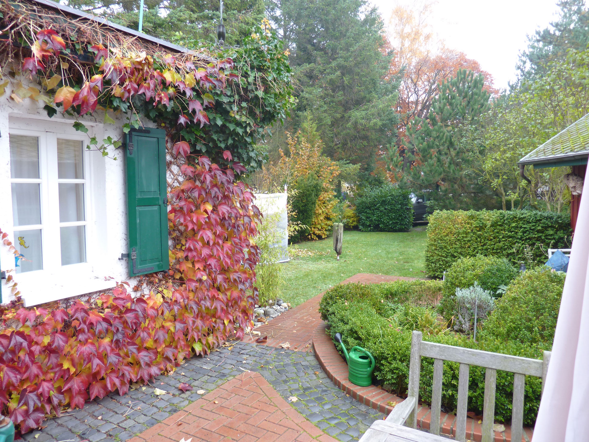 Der Garten im Herbst