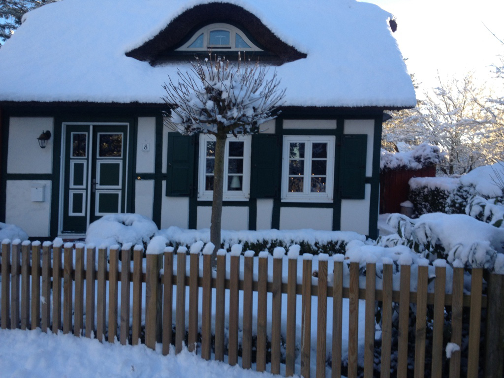 Das Haus bei Schnee