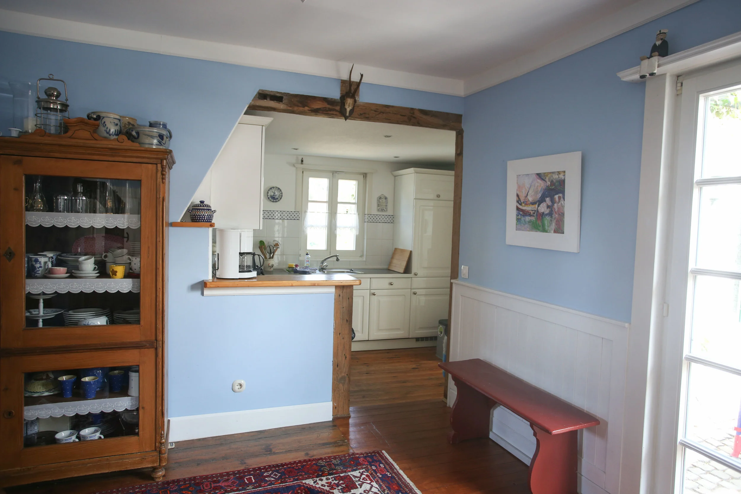 Blick in die offene Kueche