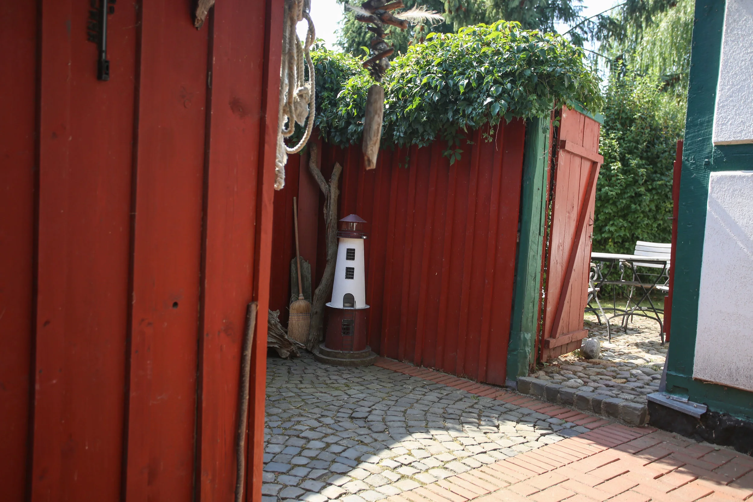 Leuchtturm im Hof