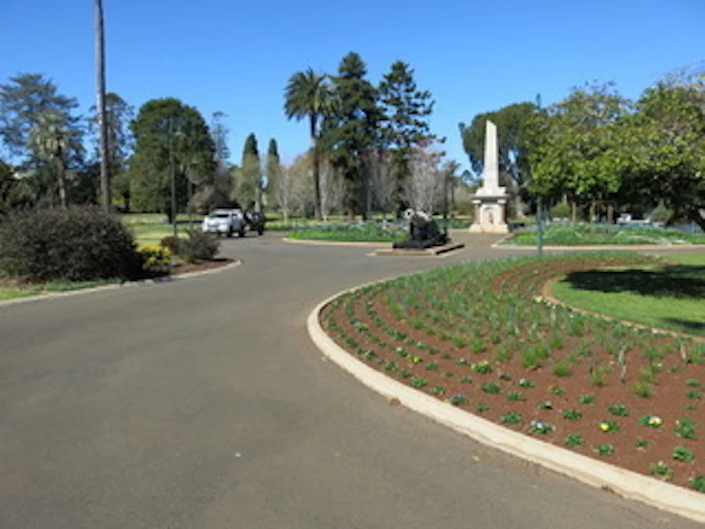 queen's park, focus of our famous carnival of flowers: 21-30 september 1.5km walk via scenic east creek