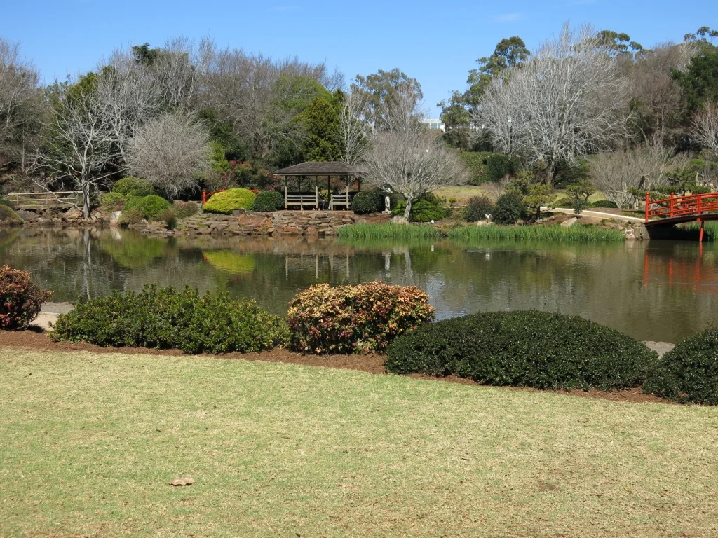 Japanese Gardens: a tranquil beautiful place to stroll or picnic