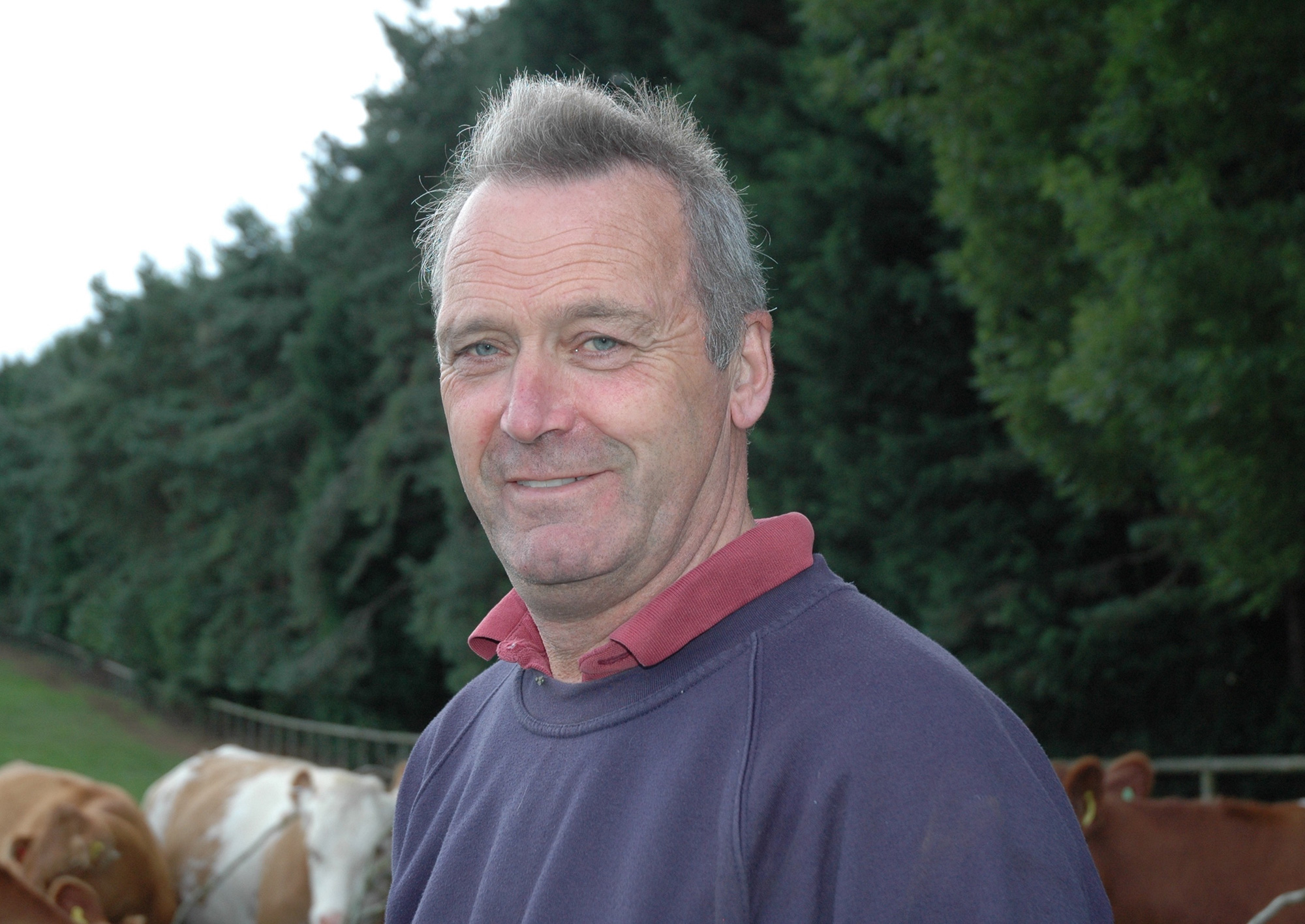Farm manager, Mark Webb