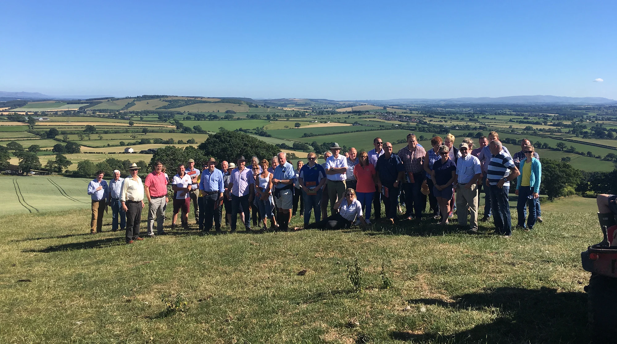 Members of the Beef Shorthorn Cattle Society attending the inaugural Members Roadshow
